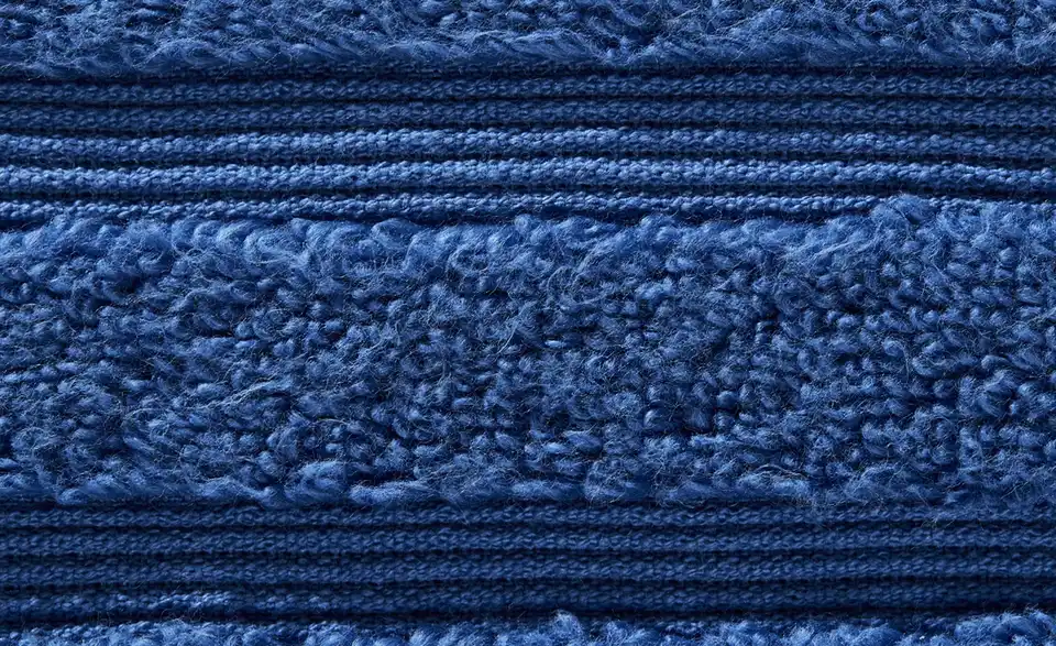 como Frottier-Set  Blau 30x50 cm