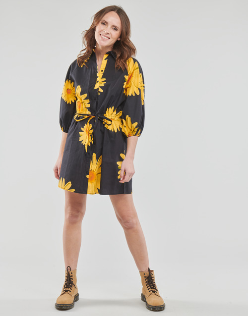 Desigual - VEST_MARGA - Noir / Jaune