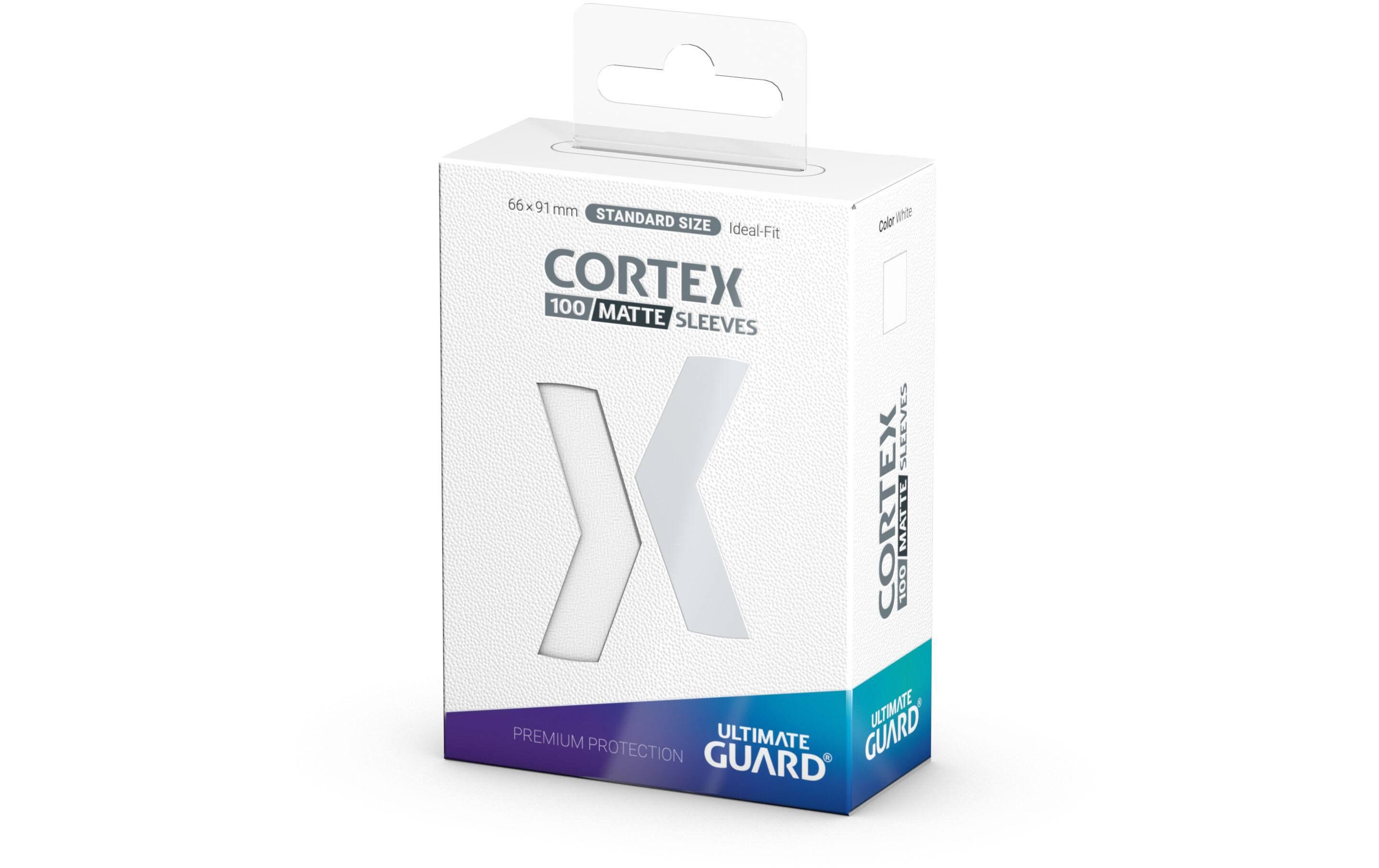 Kartenhülle Cortex Sleeves Standard Matt-Weiss 100Ideal-Fit Sleeves 66 x 91 mm