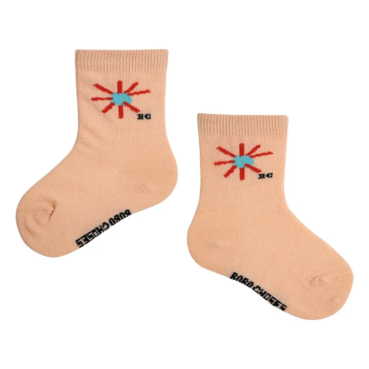 Bobo Choses Lot 2 Chaussettes Soleil | Beige