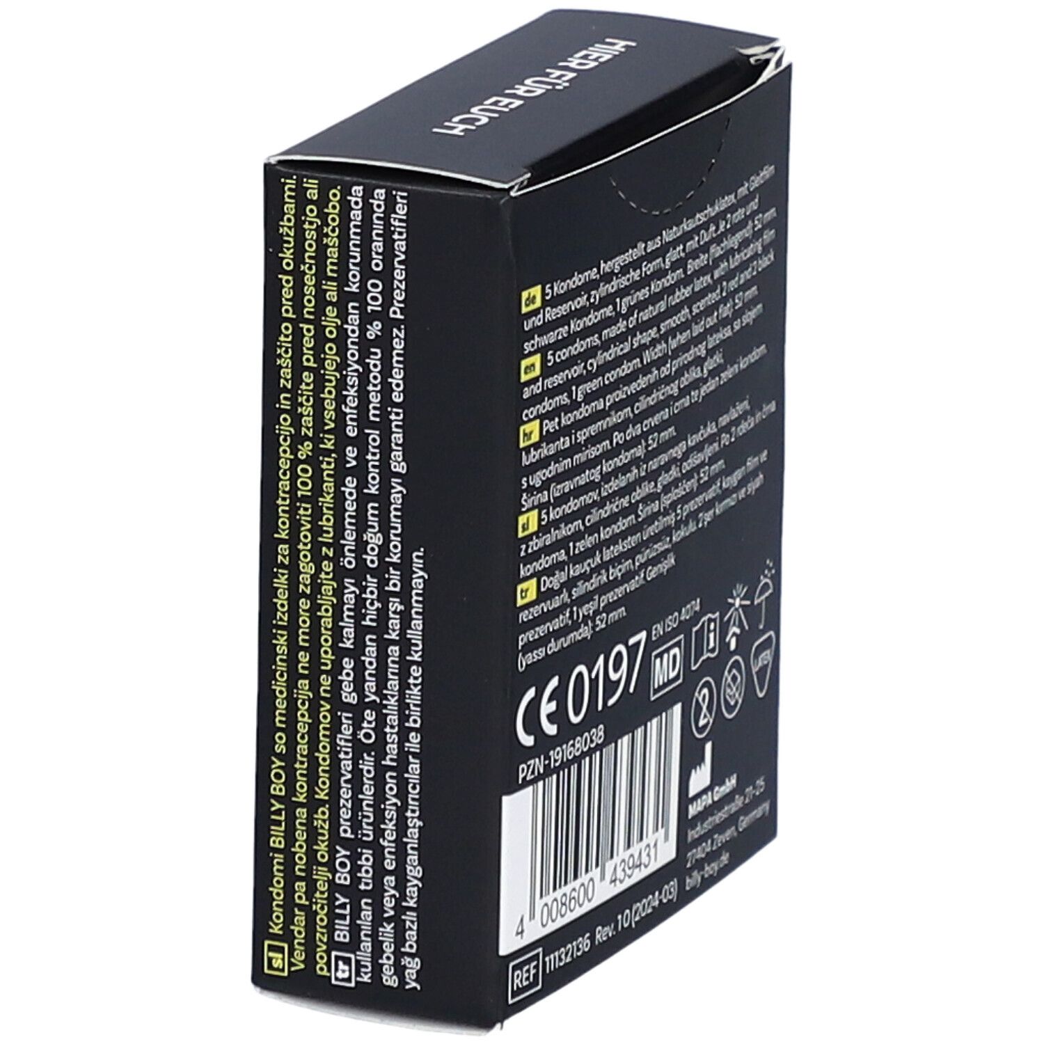 BILLY BOY® Kondome BUNTE VIELFALT