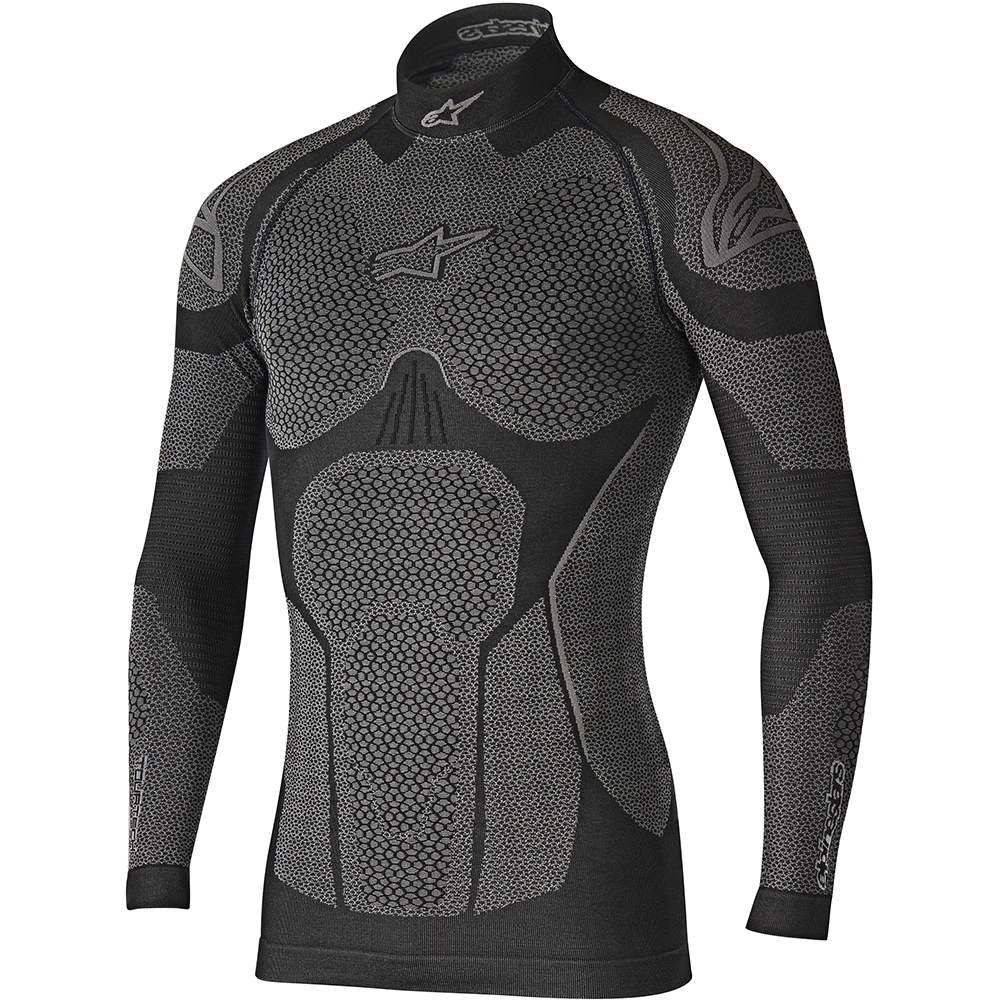 Alpinestars - T-shirt Ride Tech Winter Noir / Gris