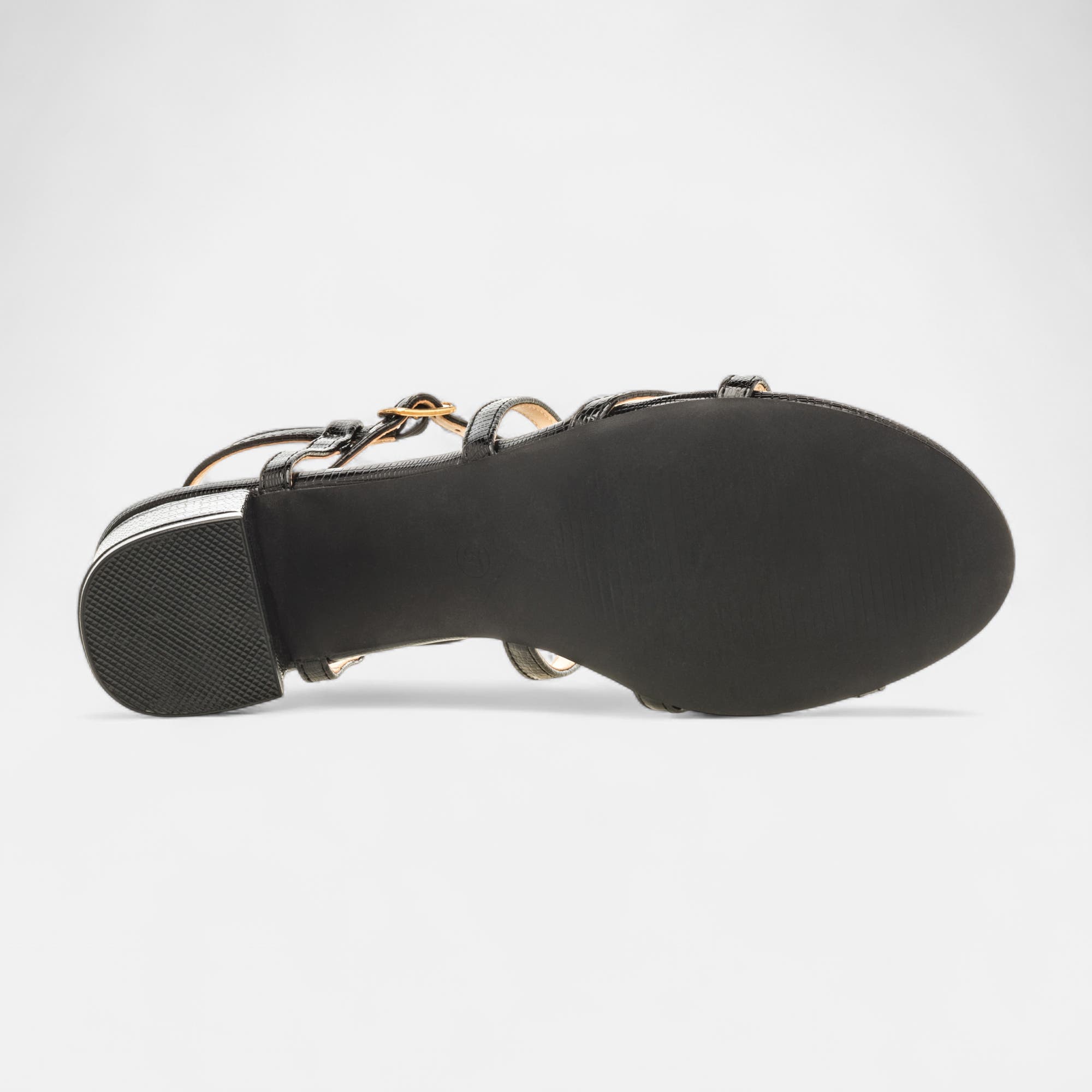 Nu-pieds à talon Femme noir