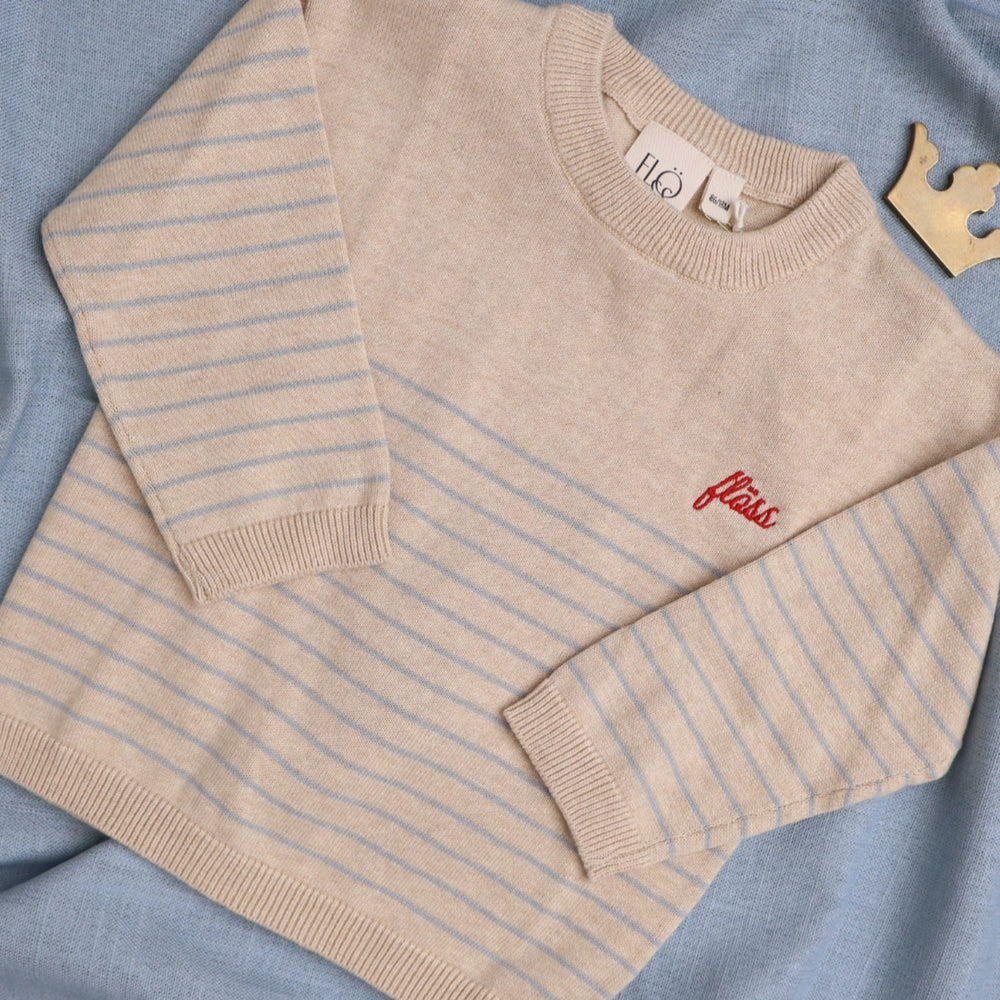 Køb Flöss Cloud Melange/Sea Salt Hansen Sweater