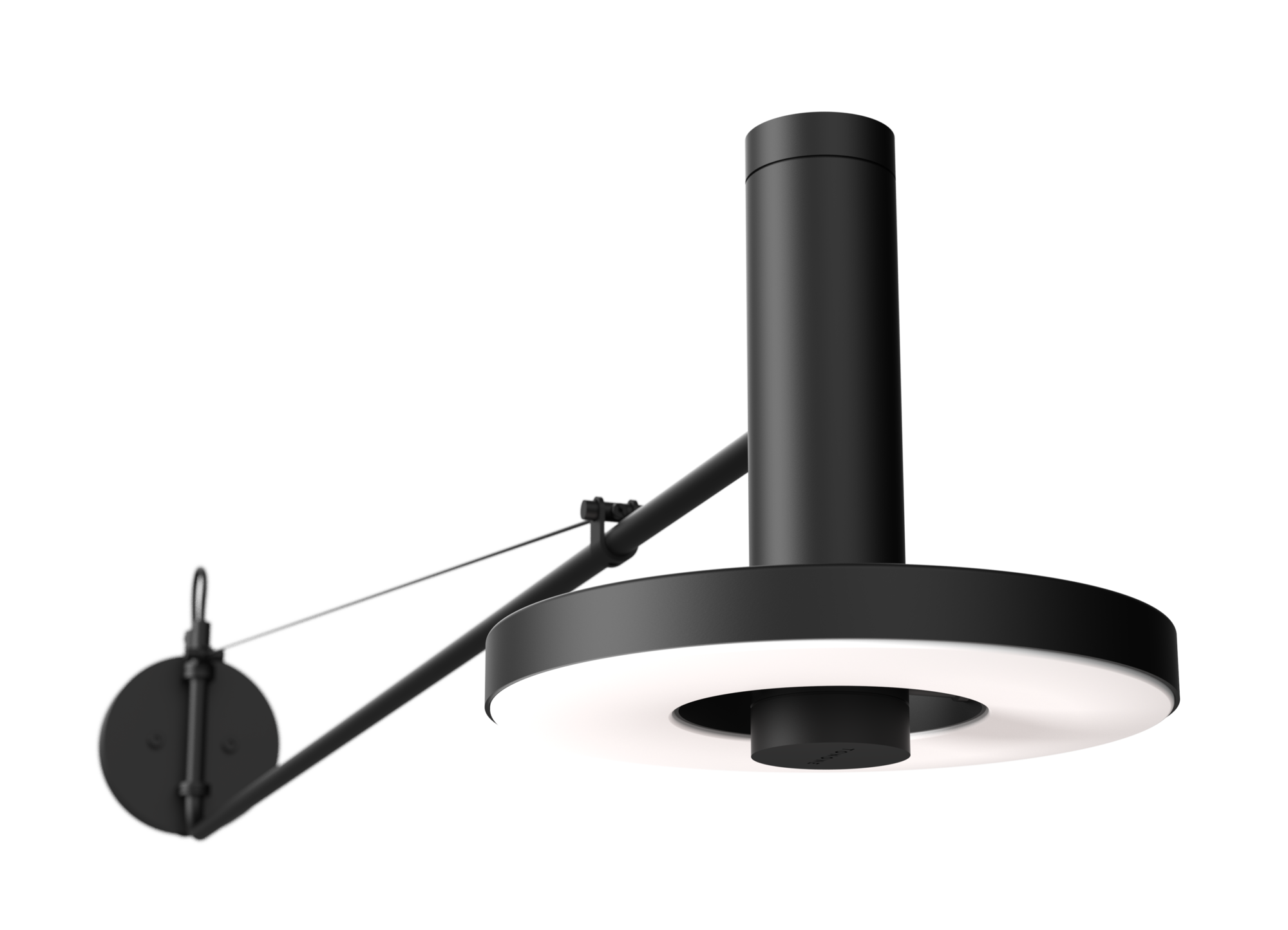 UC_Wandlamp Beads Wall 120 met stekker smokey black