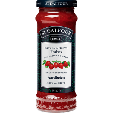 St Dalfour Aardbeien vruchtenspread