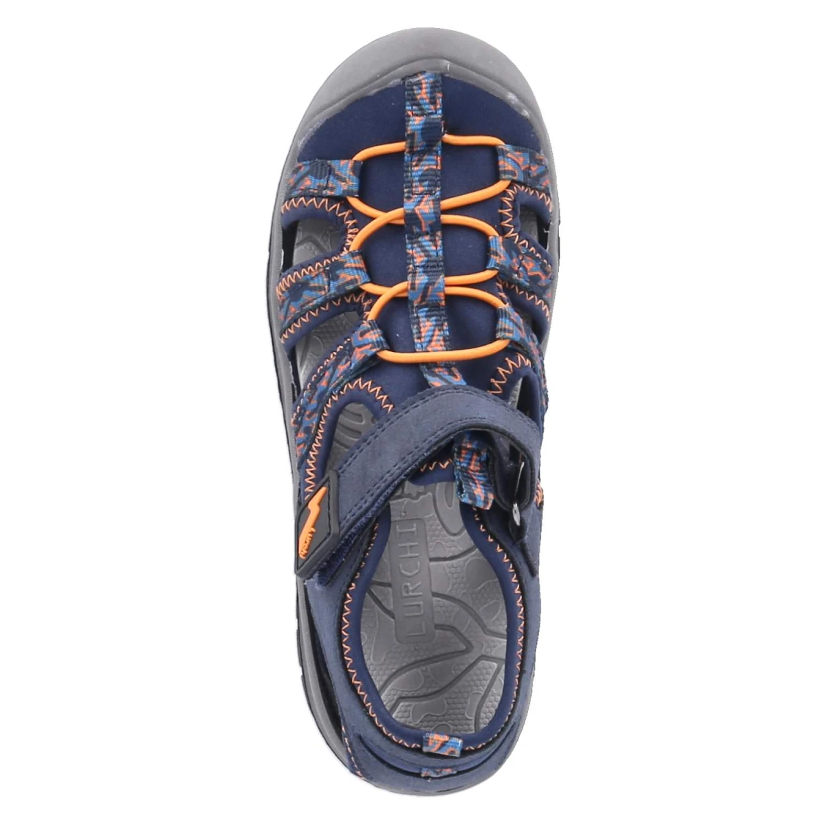 LurchiOutdoorsandalen - navy-orange