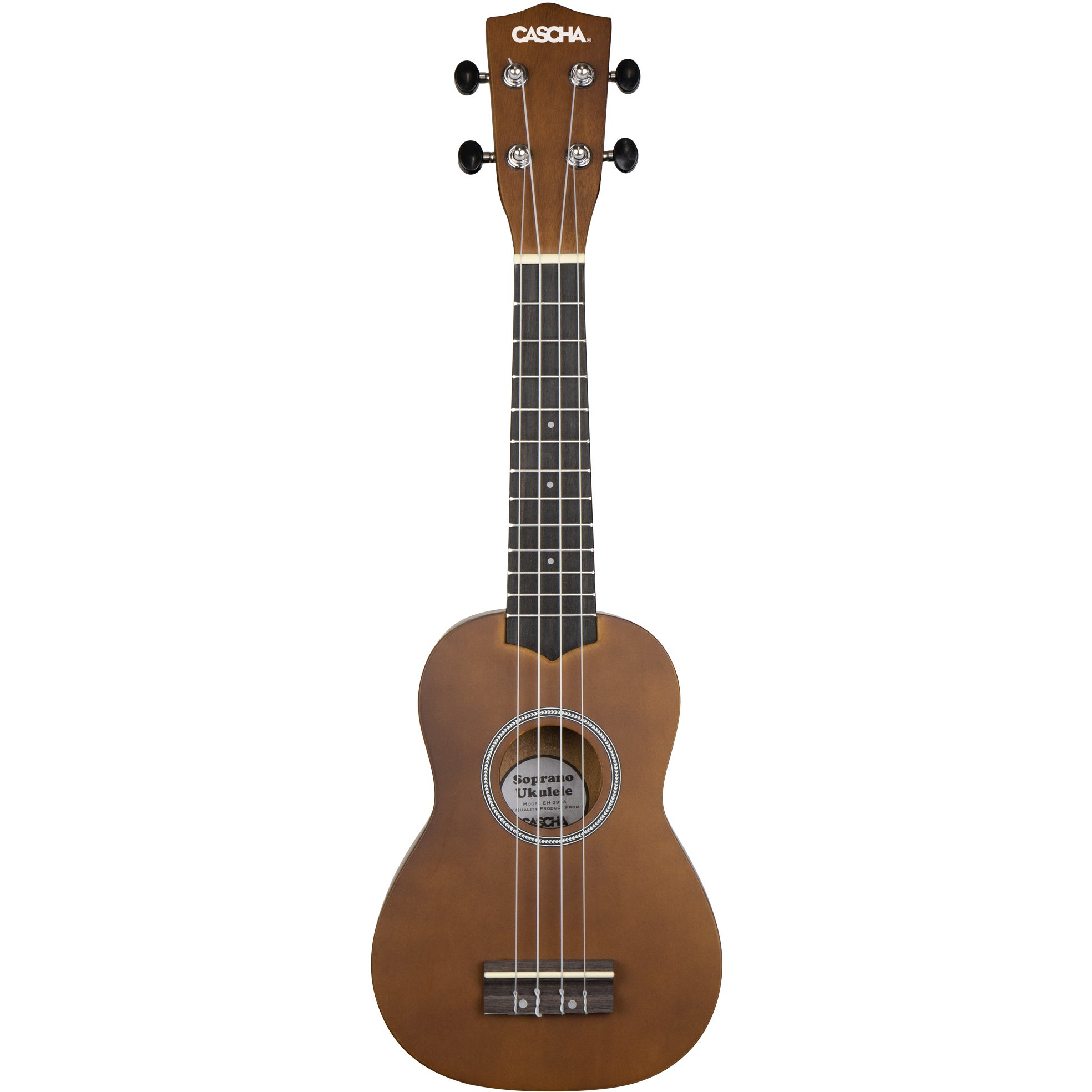 Cascha HH 3956 sopraan ukelele starter set (4-talig)