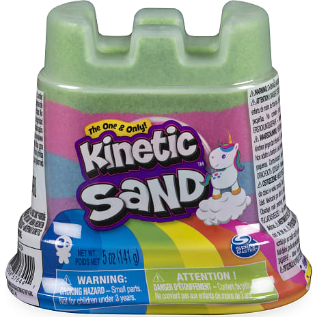 Kinetic Sand - regnbue enhjørning slot
