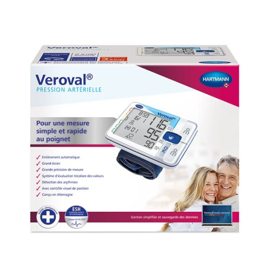 Tensiomètre de poignet connecté Veroval Hartmann