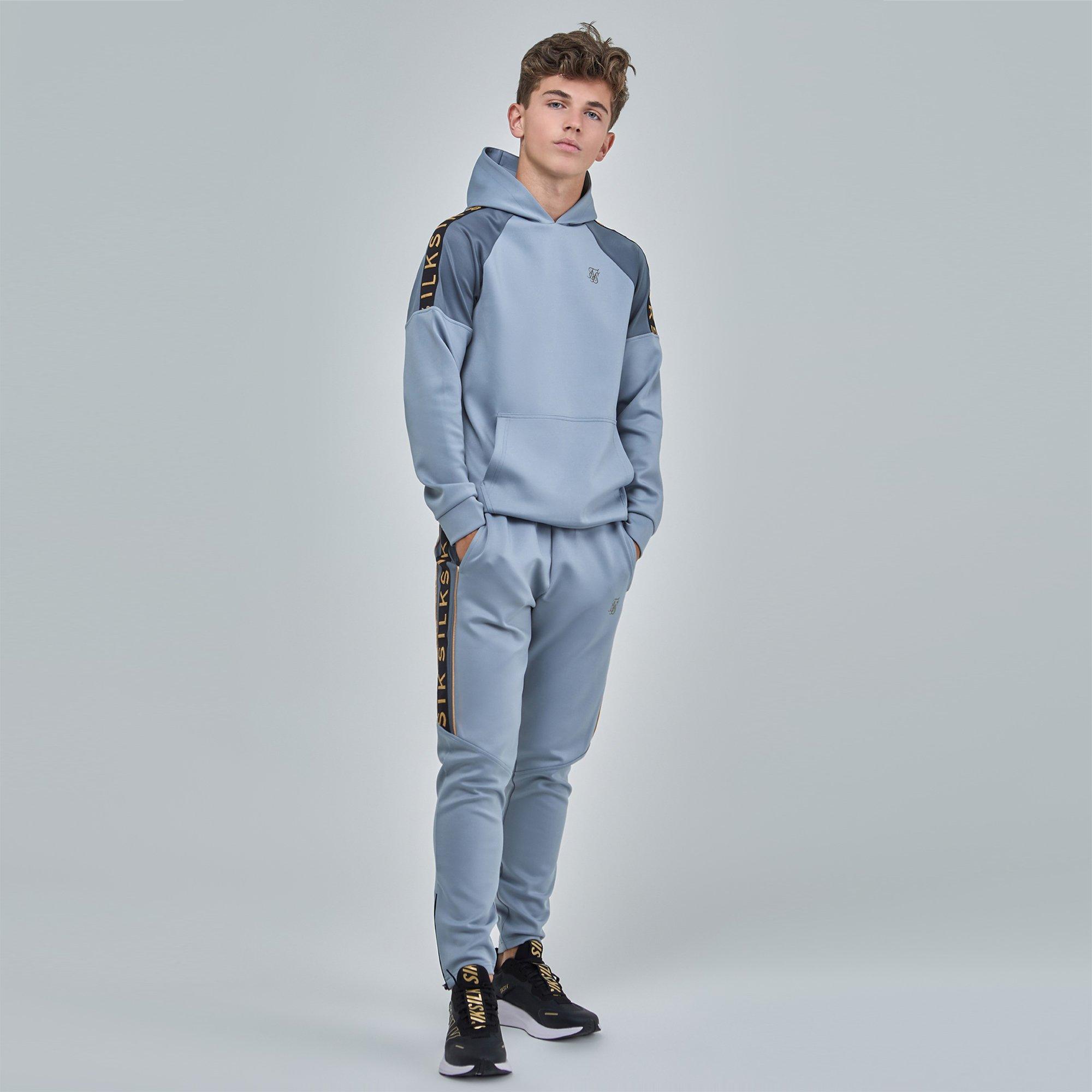 SikSilk Poly Tracksuit Juniors