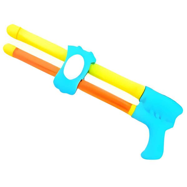 Solmar Pistola Lança-Água Dupla 47 cm Azul