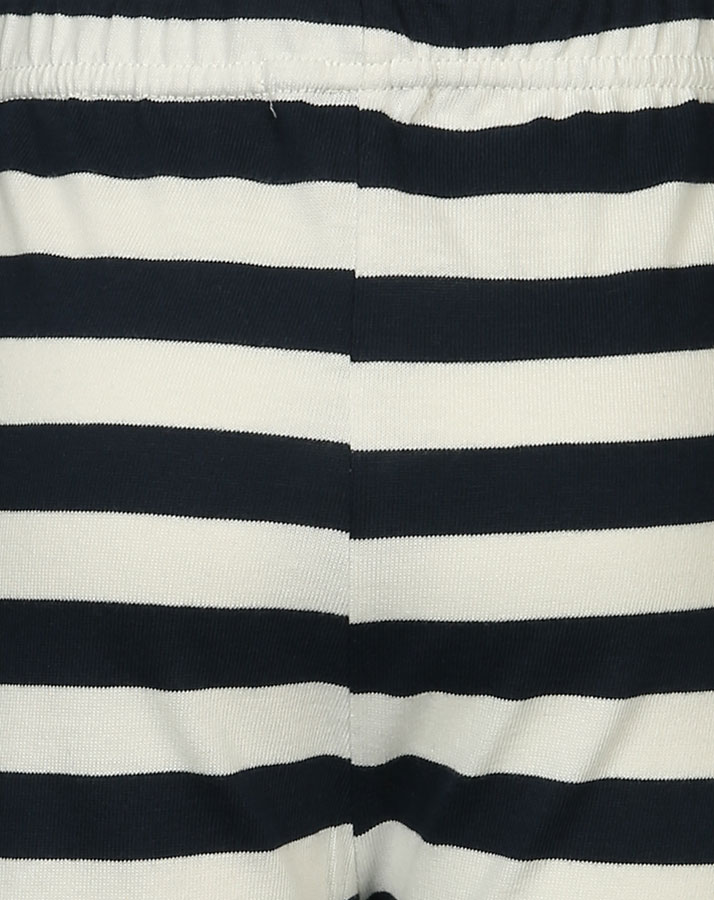 Jersey-Hose SLOUCH gestreift in marine/weiß