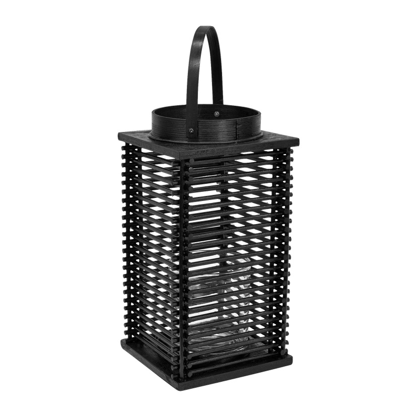Lyslykt av bambus 27 cm