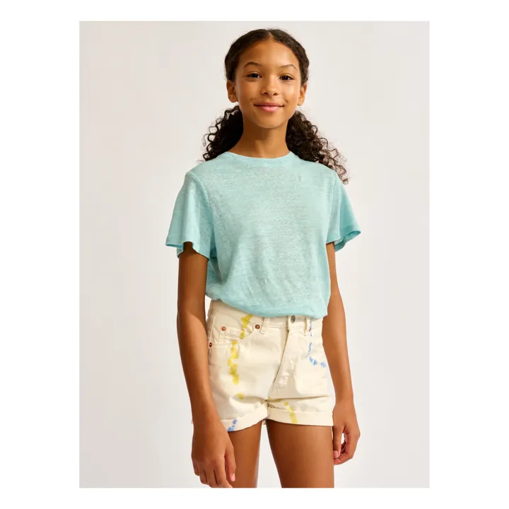 Bellerose T-shirt Mio Lin | Bleu