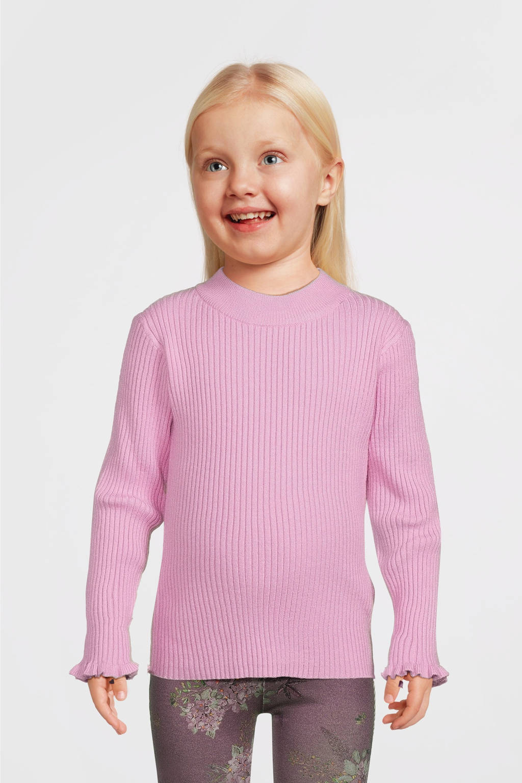 NAME IT longsleeve NMFVIANNA roze