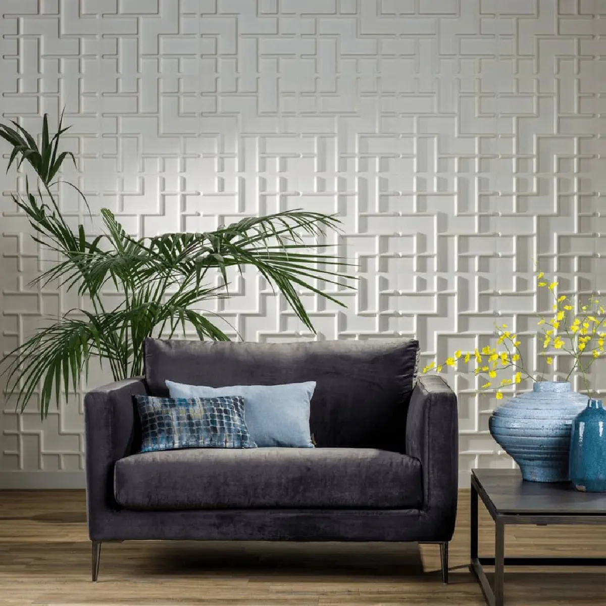 WallArt Panneaux muraux 3D Tetris