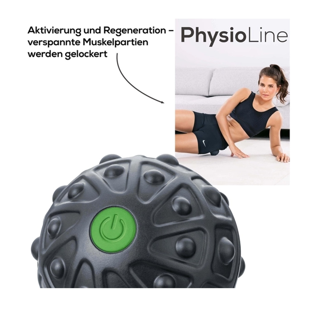MG 10 Massageball mit Vibration Triggerpunkt Massage Tool (64814) - Schwarz