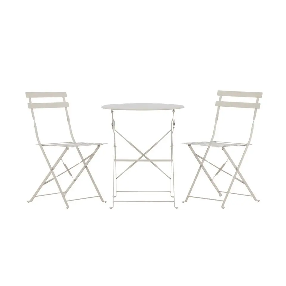 Svea - Serkan inklapbare bistro set - beige