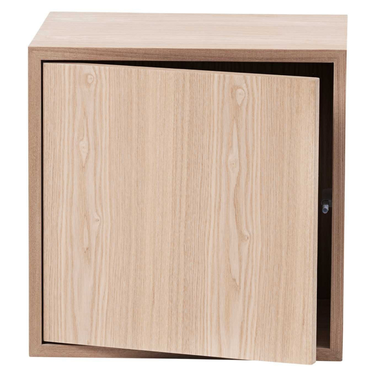 Muuto Stacked 2.0 kast medium met deur eiken