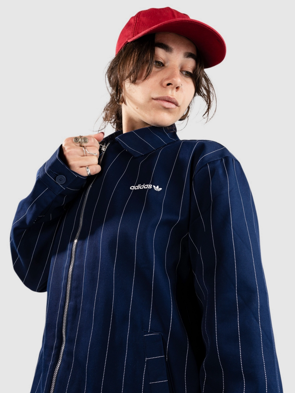 adidas Originals Pinstripe H Jacket nindig/owhite