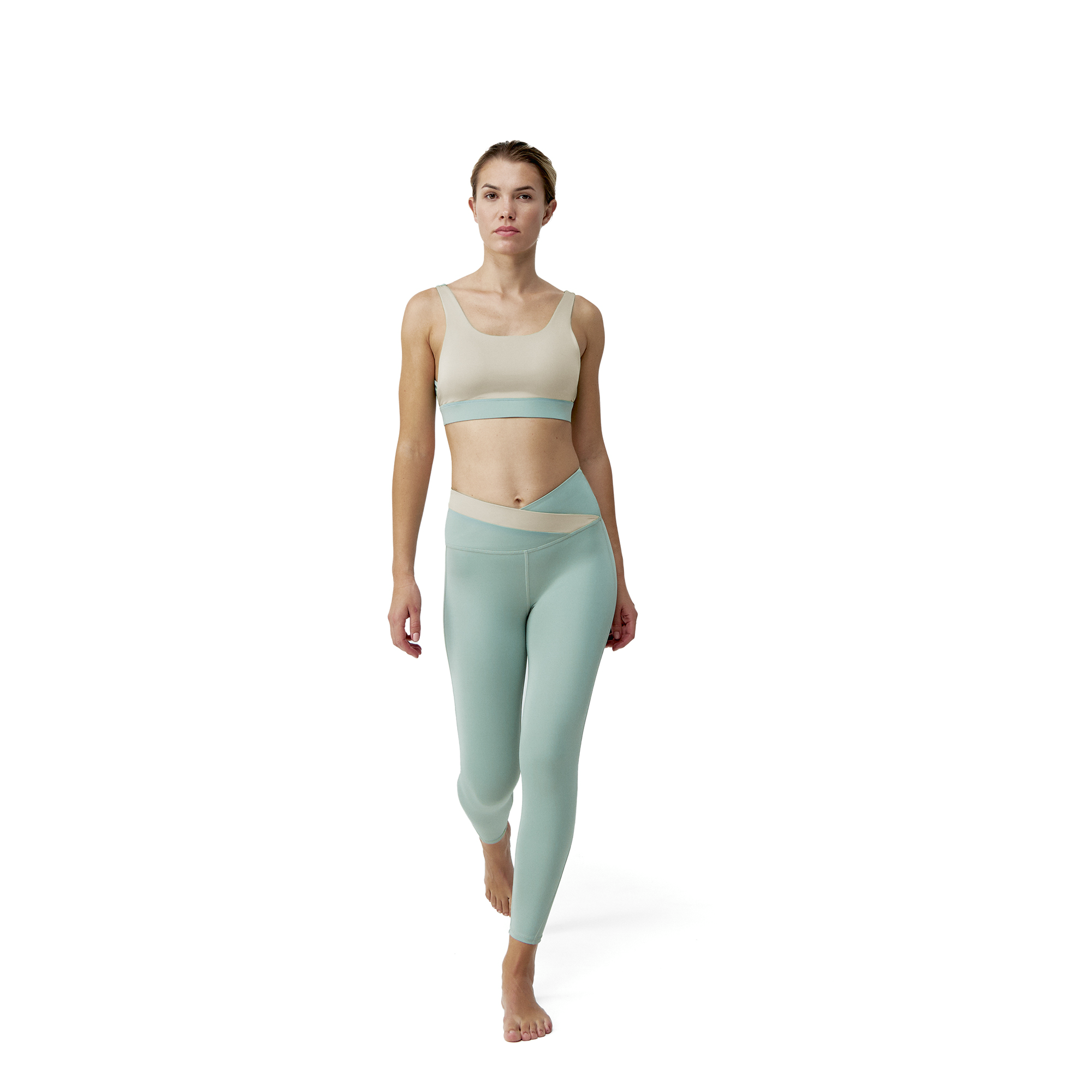 DUO - Legging avec ceinture croisée duo | Bleu