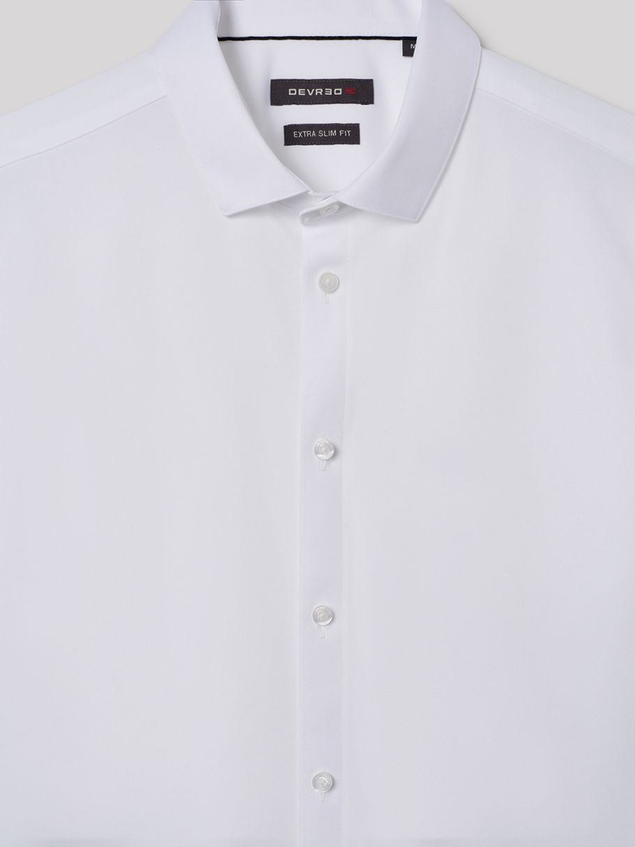 Chemise extraslim unie