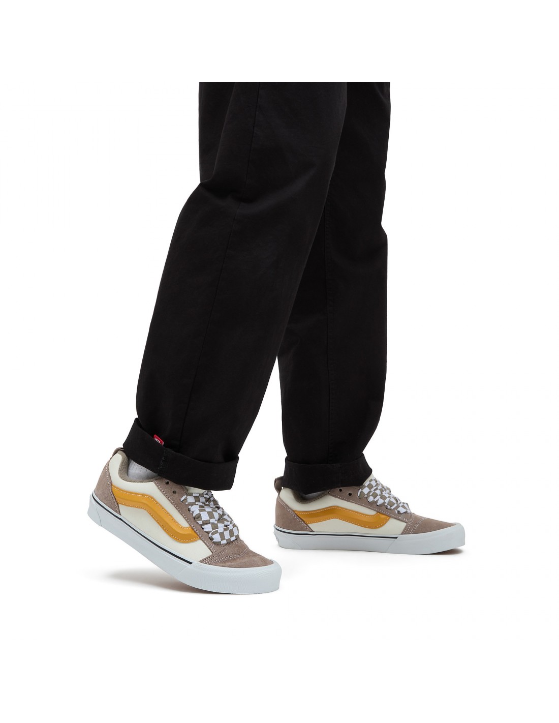 vans Sneakers Femme ua knu skool Marron/Jaune
