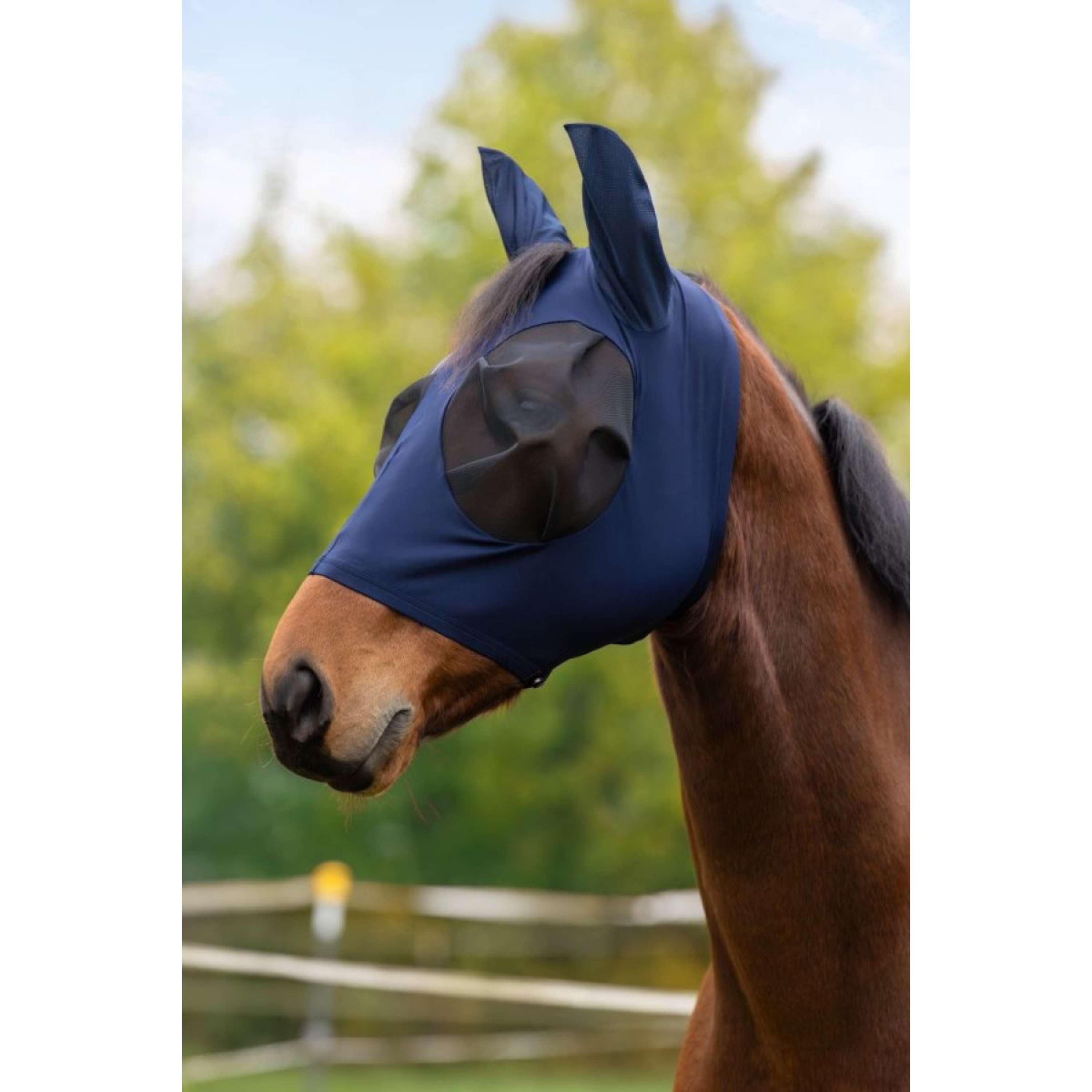 Covalliero Vliegenmasker FinoStretch Blauw