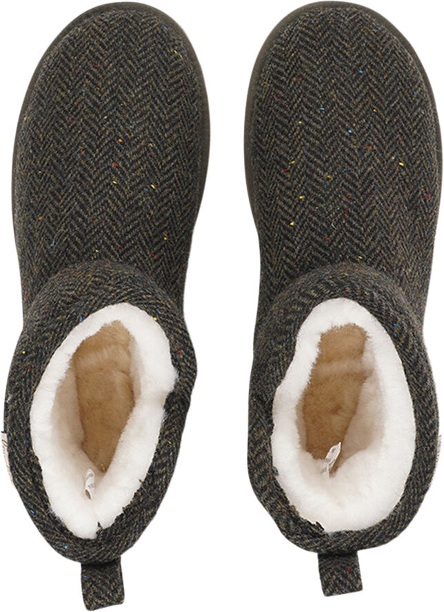 Lovelies TATLOW WOOL - WOOL BOOTS WITH SHEARLING LINING Army
