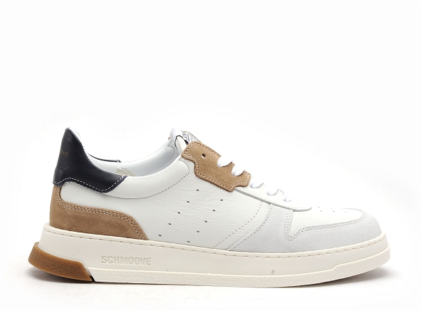 Schmoove basses homme order sneaker blanc