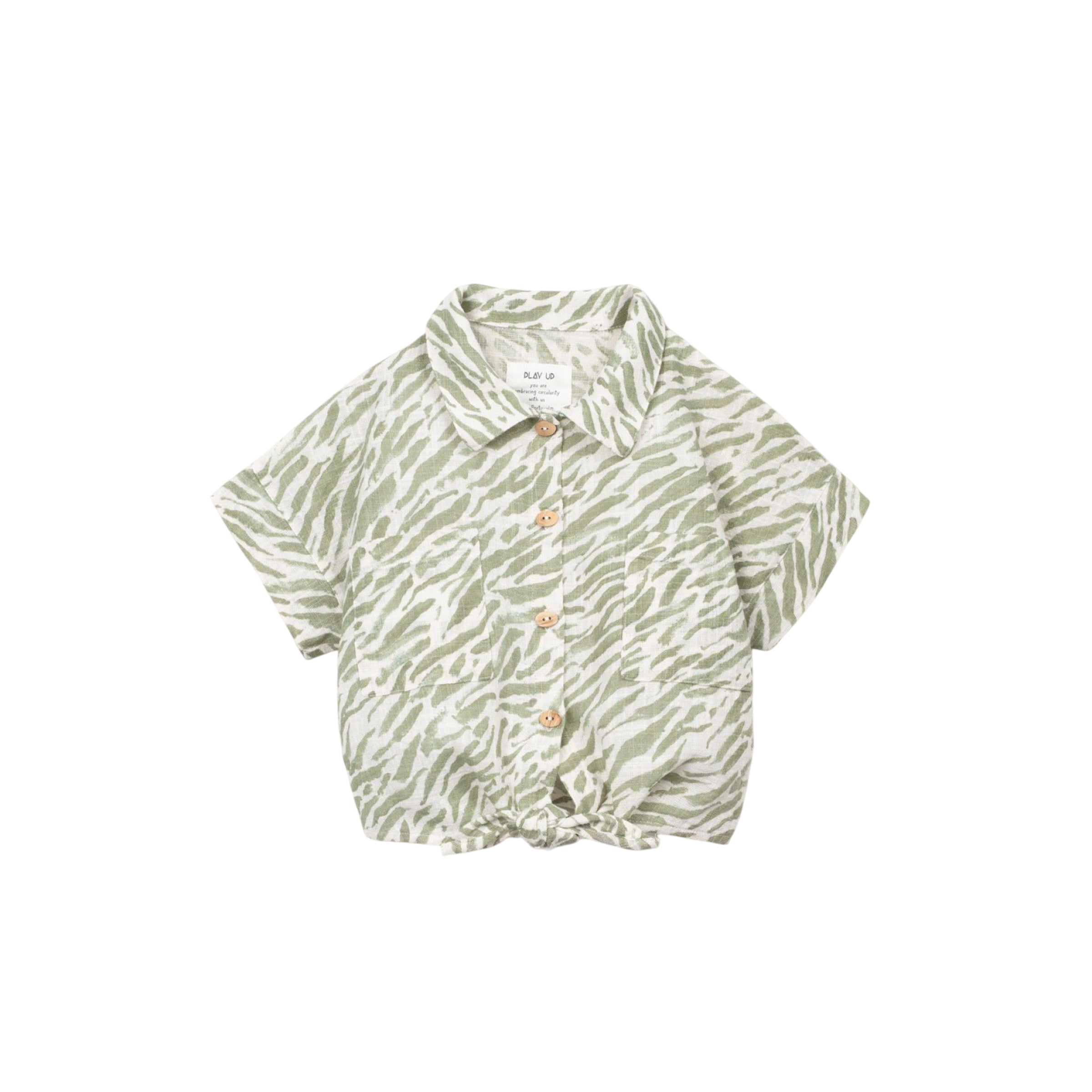 Bluse Printed Bio Resin