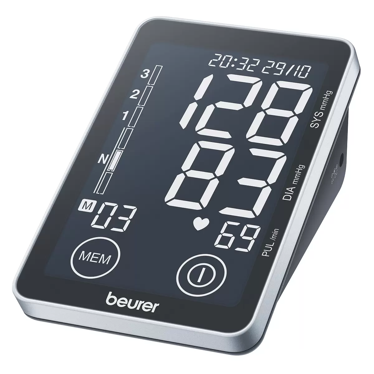 Blutdruckmessgerät Beurer BM 58 Schwarz