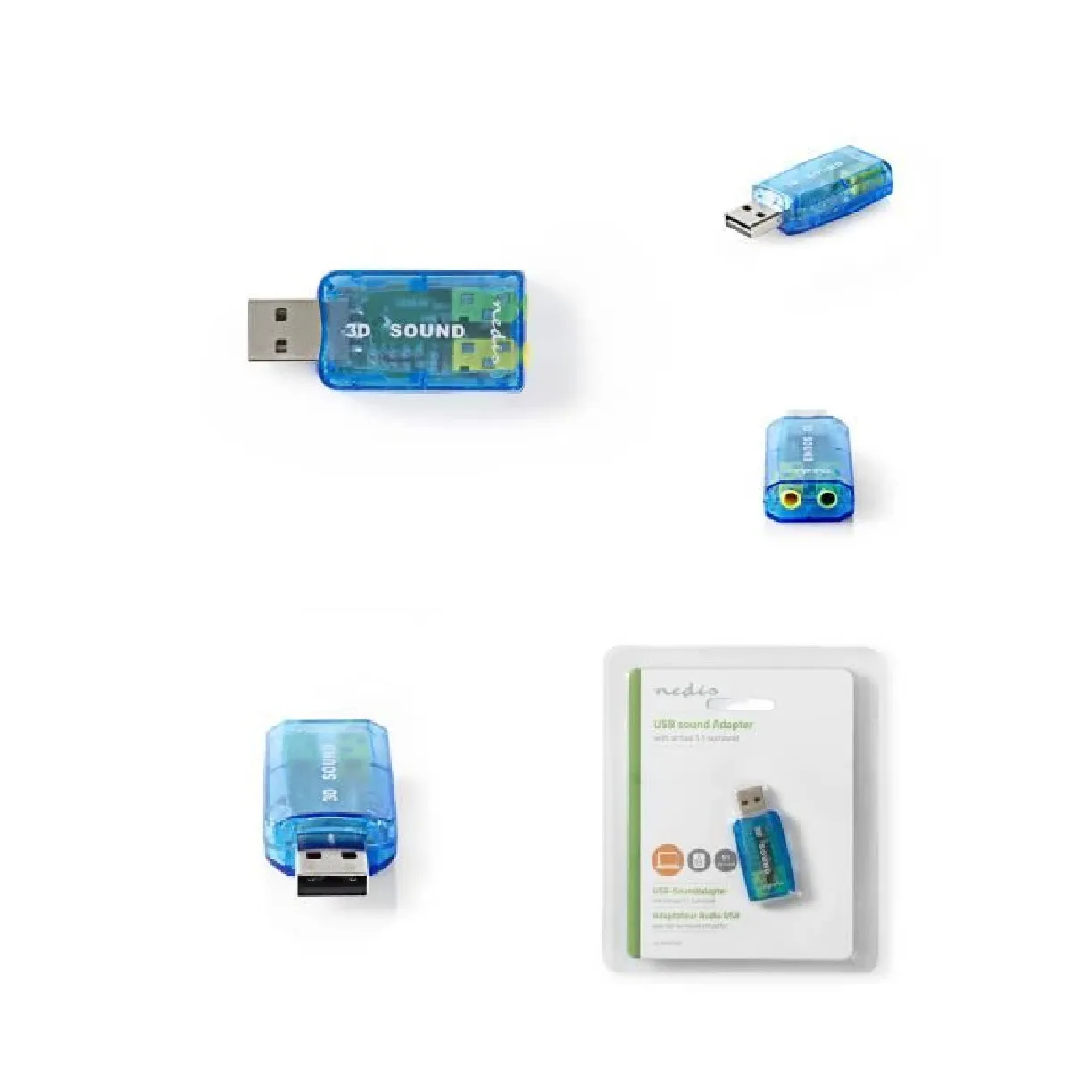 NEDIS Carte Son USB 5.1