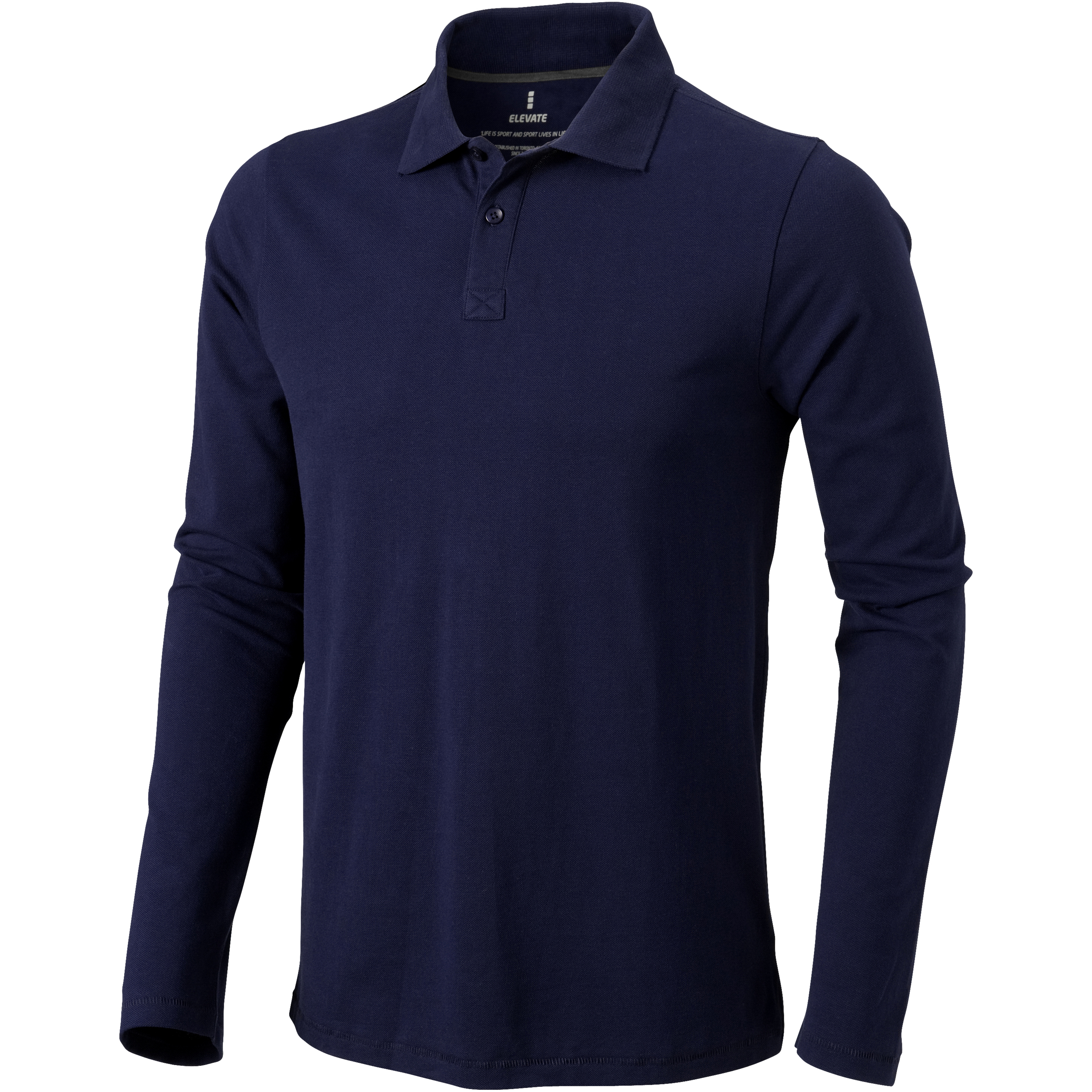 Elevate Life 38086 - Polo manches longues homme Oakville