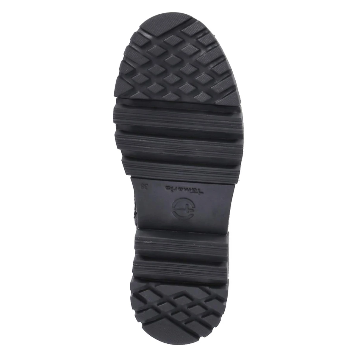 TamarisSchnürstiefeletten - BLACK LEATHER