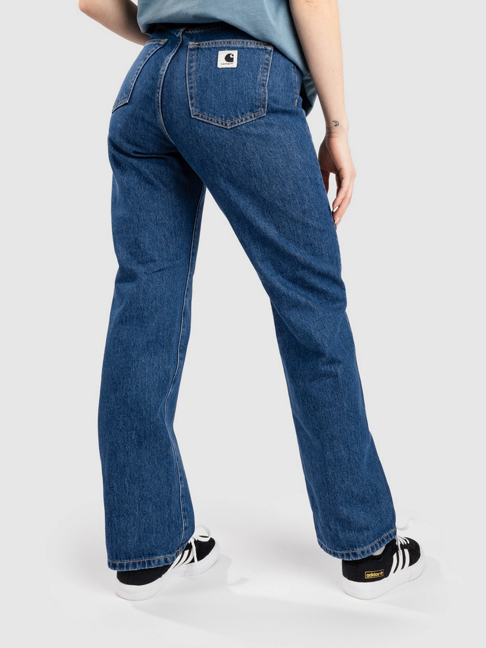 Carhartt WIP Noxon Jeans stone washed blue