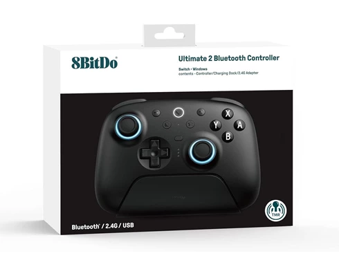 8BitDo Ultimate 2 Wireless BT Black