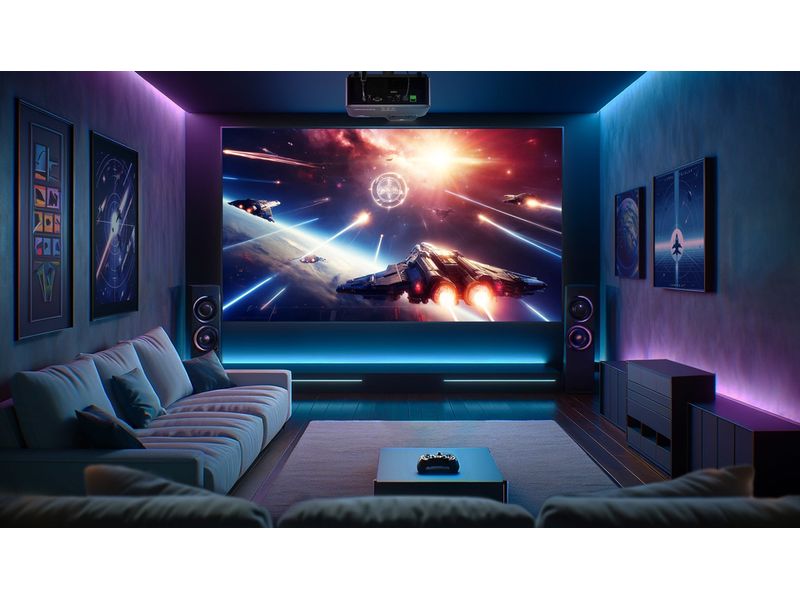 ViewSonic Projektor V70-4K 4K HDR RGB-Laser-Heimkino-Beamer