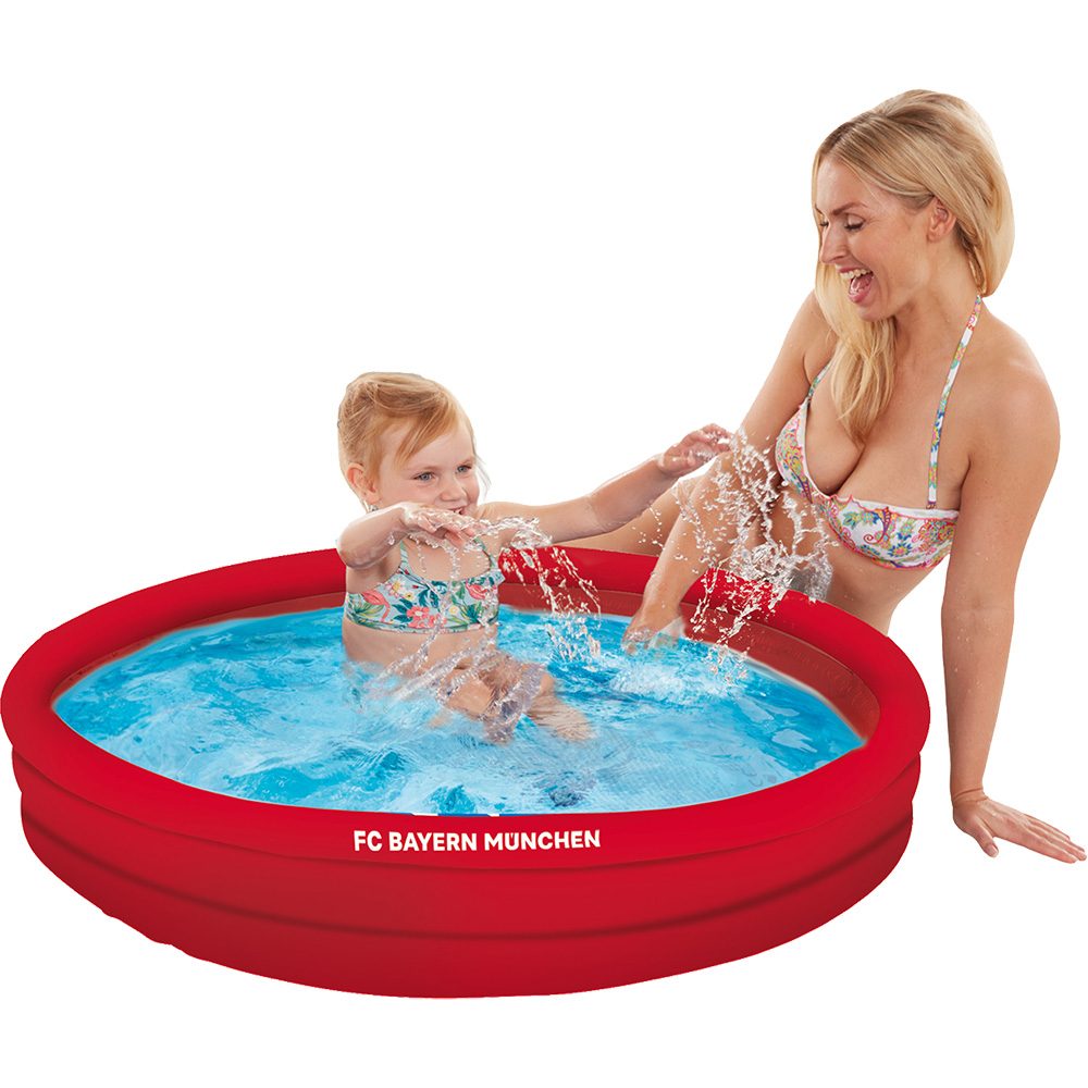Happy People FC Bayern 3-Ring-Pool rot