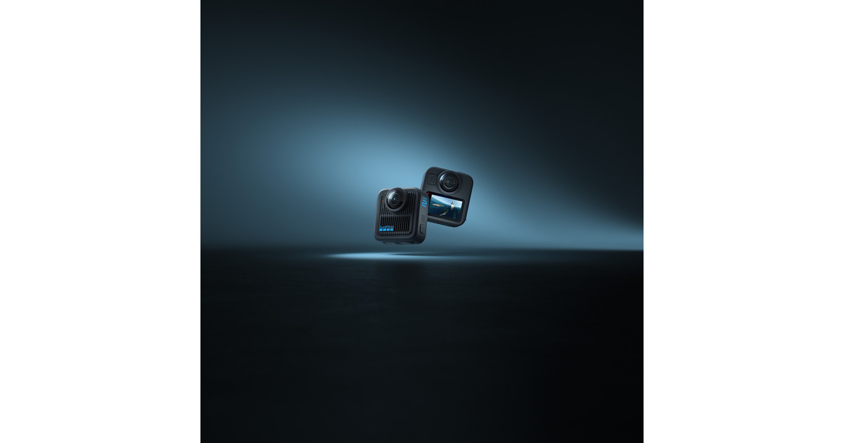 GoProMAX2 videocamera  (Zwart, Wi-Fi 6, Bluetooth LE 5.3, USB-C)