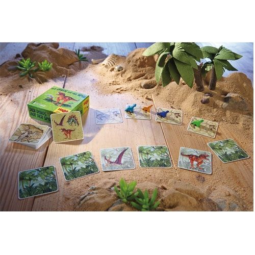 Haba memoriespel dino's op het spoor