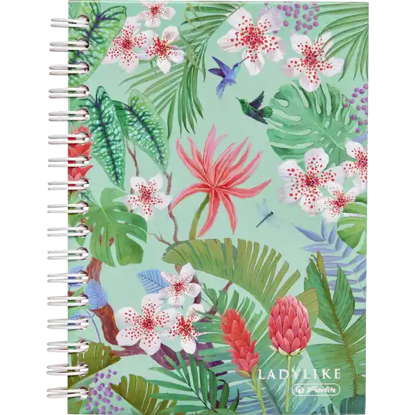Spiralboutiquebuch A6 Ladylike kariert