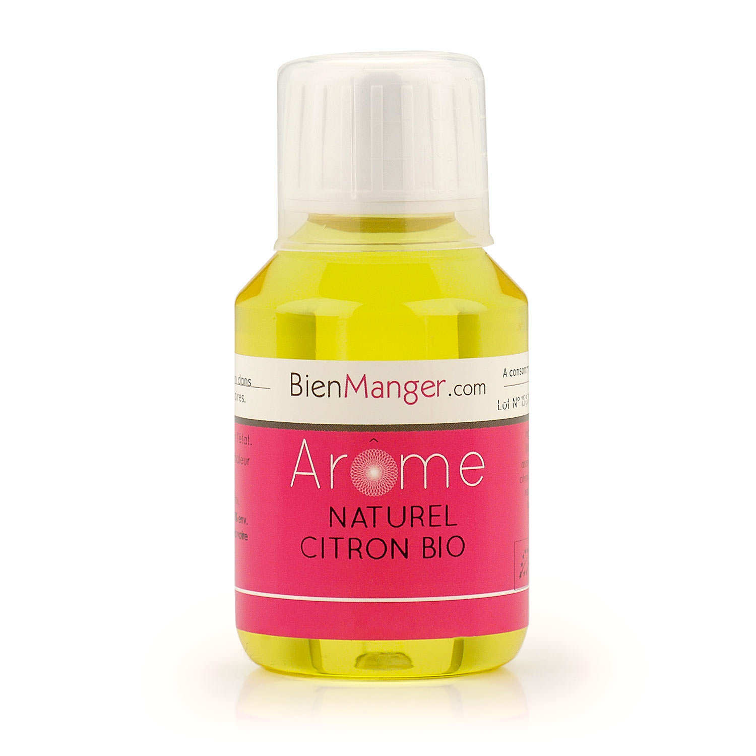 Arôme alimentaire naturel de citron bio