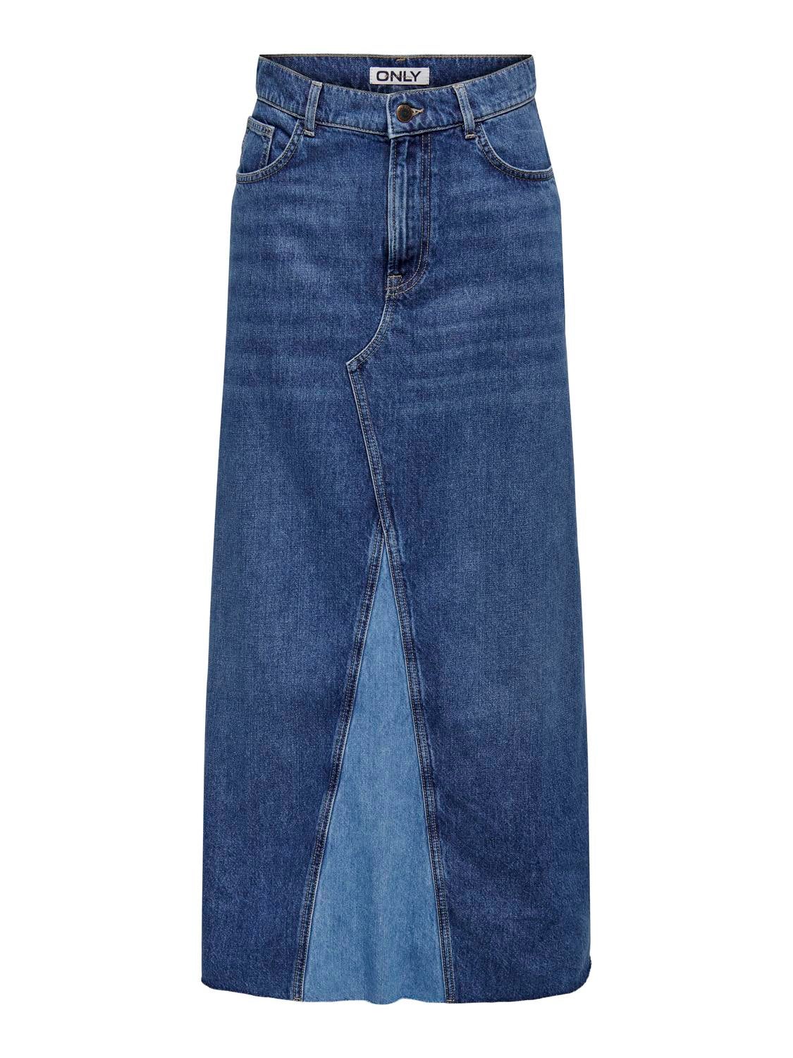 ONLMOCHI Jeansrock Medium Blue Denim