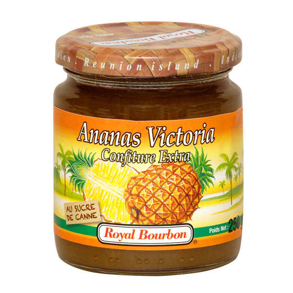 Confiture d'ananas Victoria de la Réunion
