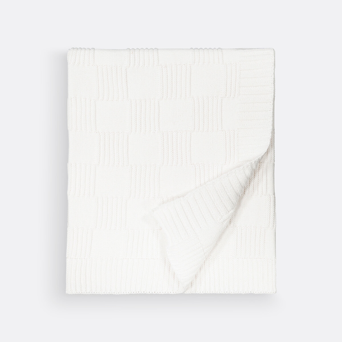 LA REDOUTE INTERIEURS<br>Manta de tricô, Caneli