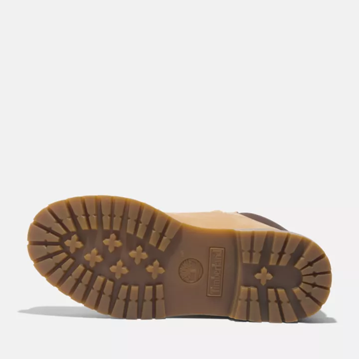 Bota Timberland Butters de 6 polegadas, edição 50, para mulheres, na cor Golden Butter.