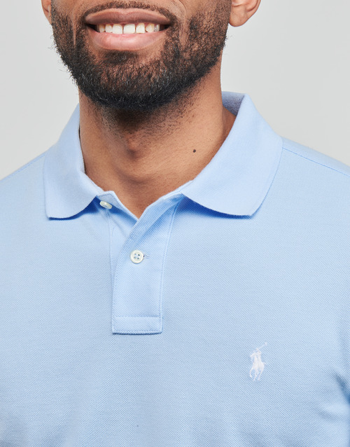 Polo Ralph Lauren - POLO AJUSTE SLIM FIT EN COTON BASIC MESH Azul / Celeste