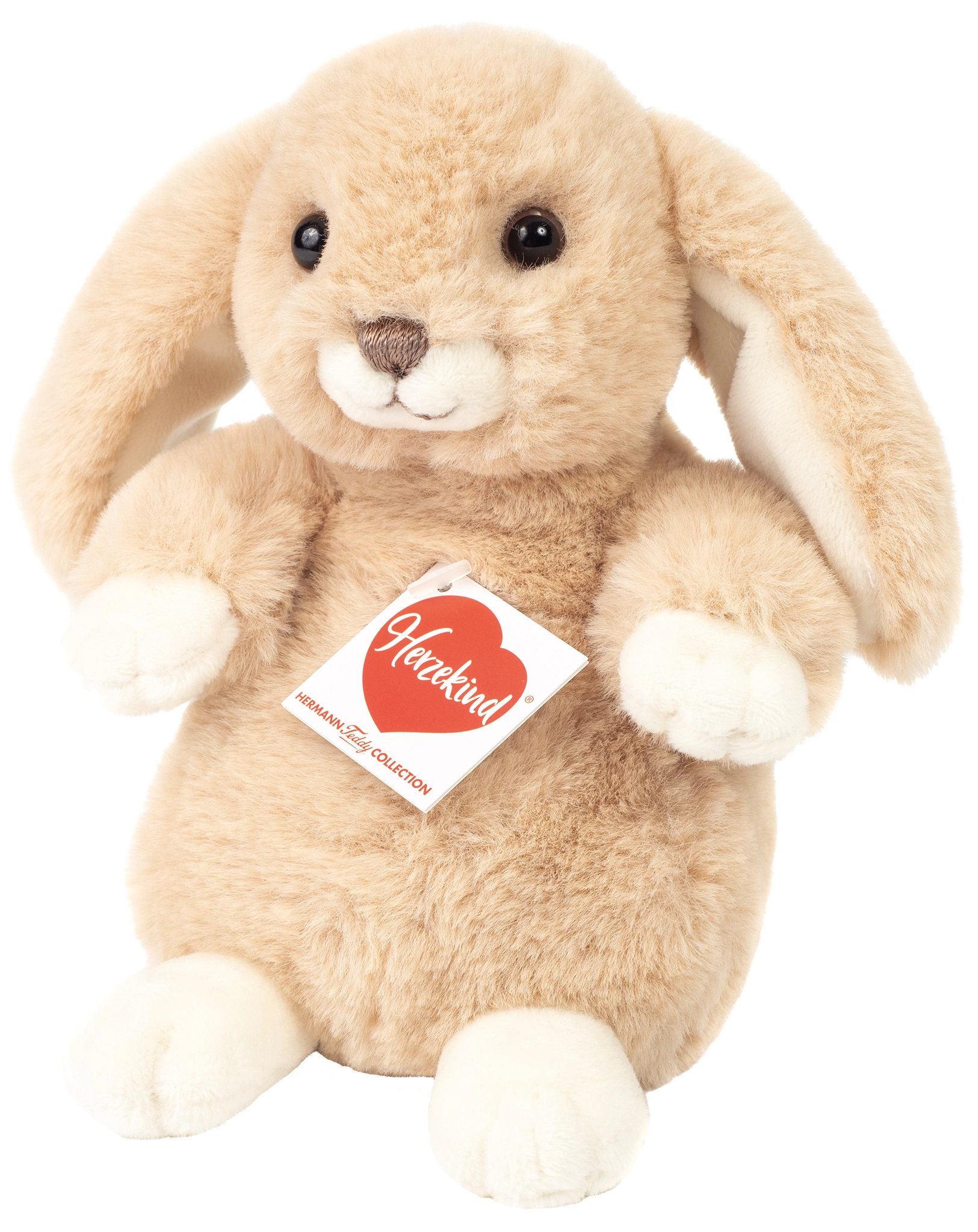 Kuscheltier HASE MILA (17 cm) in beige